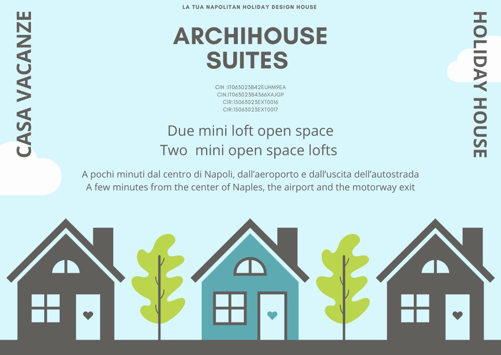 Archihouse Suites Неаполь Экстерьер фото